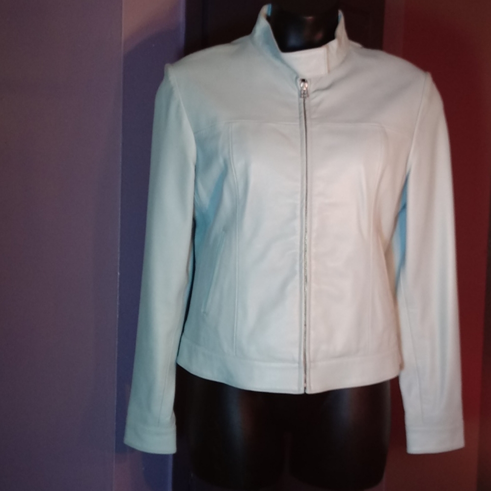 American Base Leather Jacket ( New)